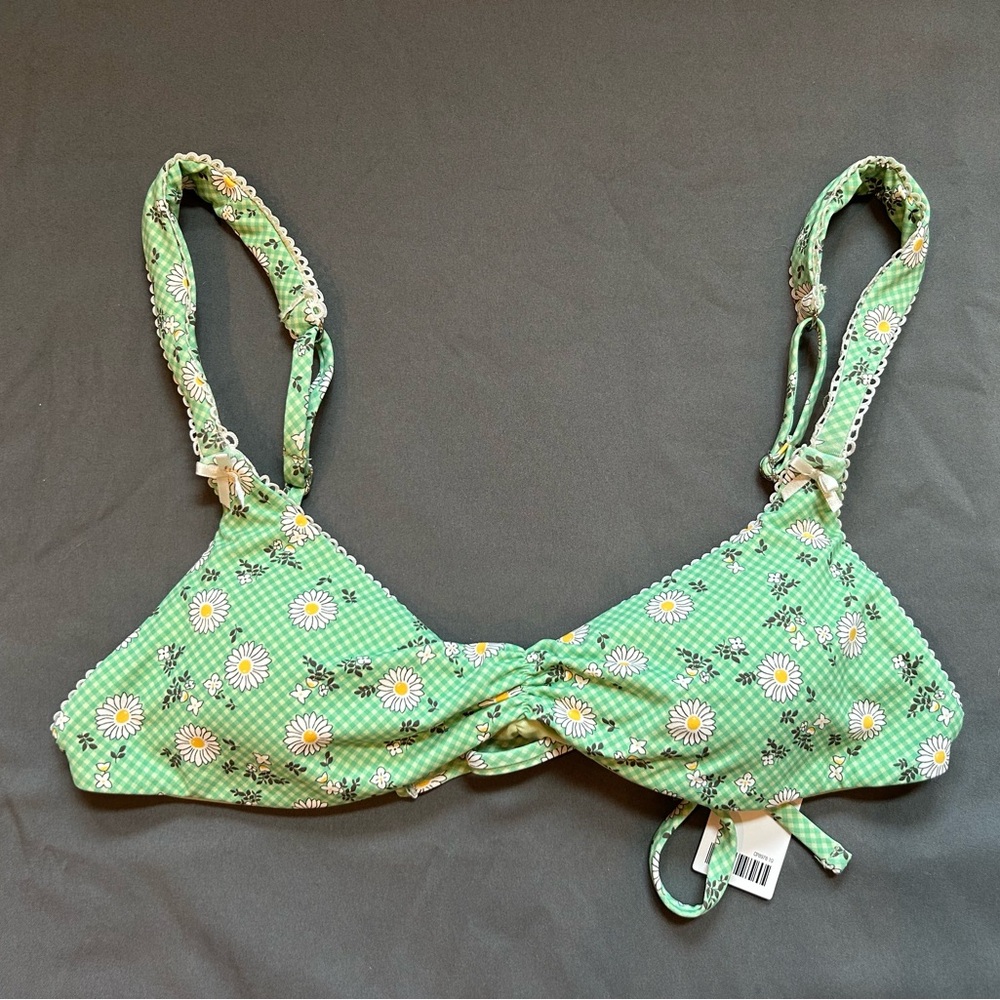 Urban Outfitters Mint Green Bikini Top
